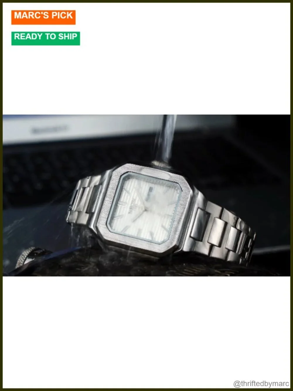 Men's Classic Analog Quartz Wrist Watch with Day and Date Display